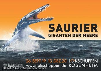 Ausstellung SAURIER - Giganten der Meere - AUSGESETZT